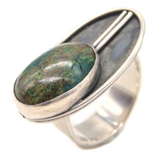 Cicada Chrysocolla Ring