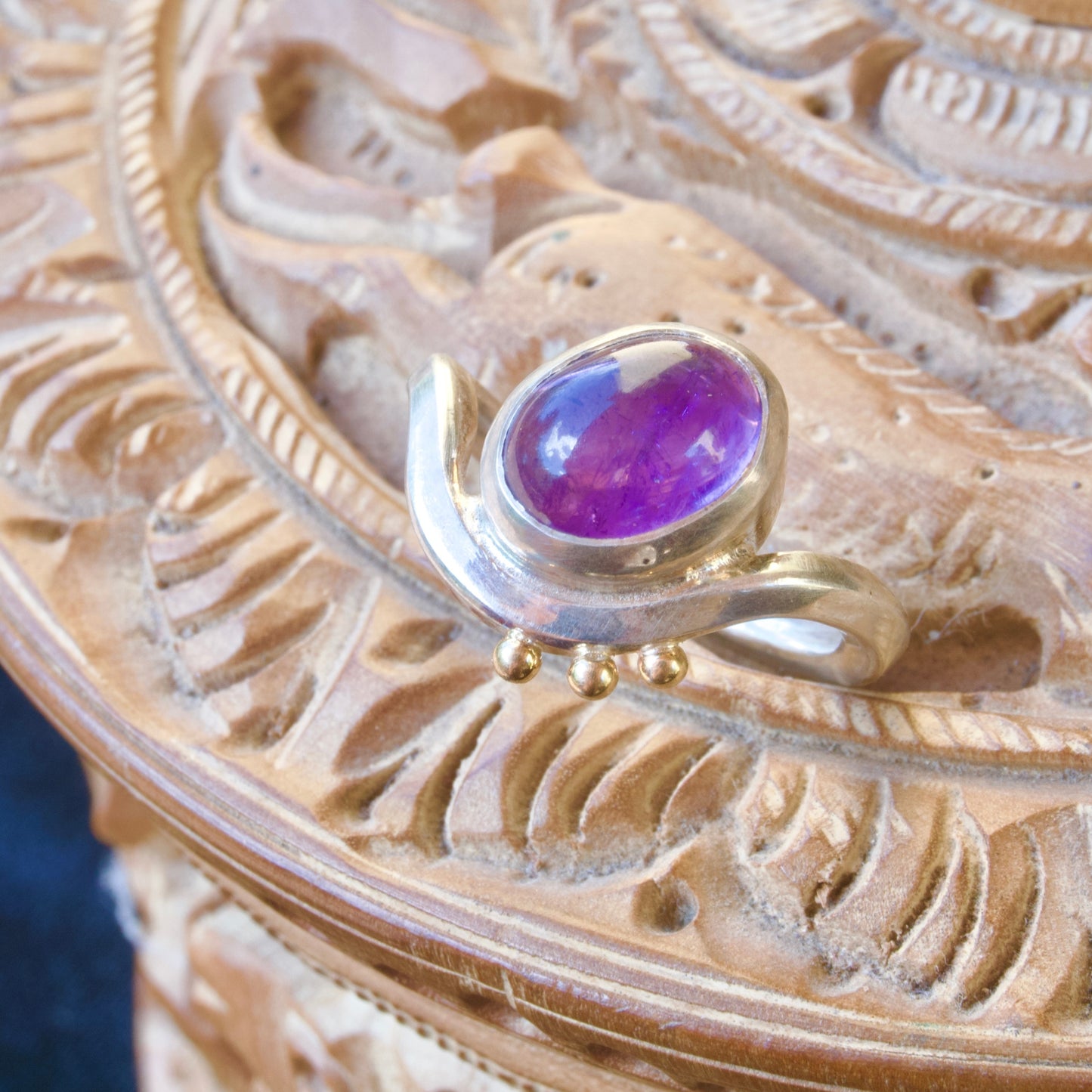 Amethyst Flow Ring