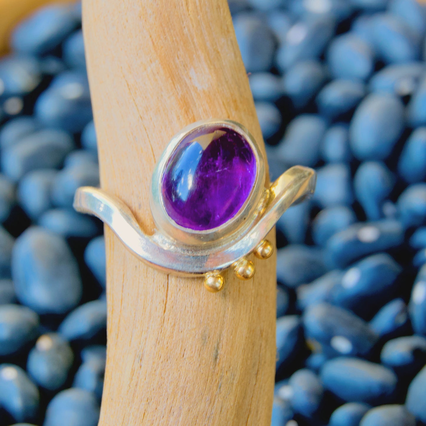 Amethyst Flow Ring