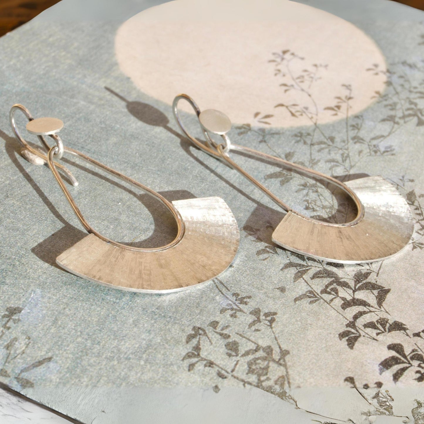 Night or Day Drops-Reversible Earrings