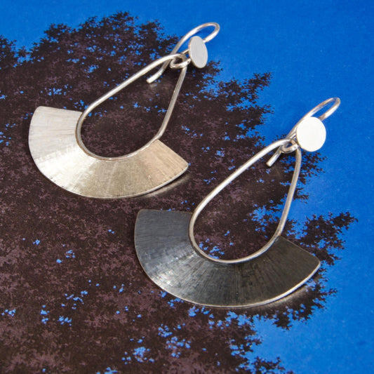 Night or Day Drops-Reversible Earrings