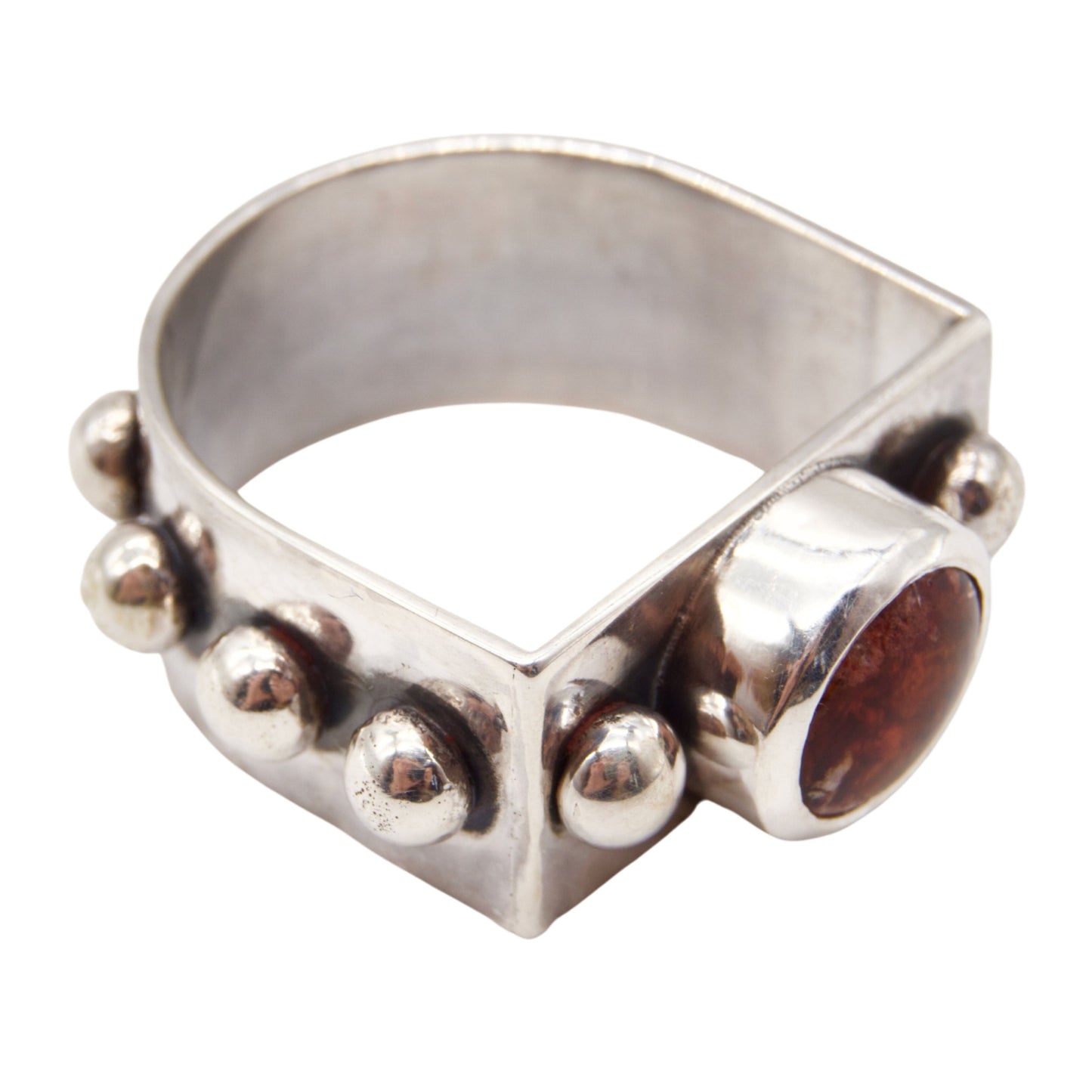 Rebel's Flame-Fire Opal Ring