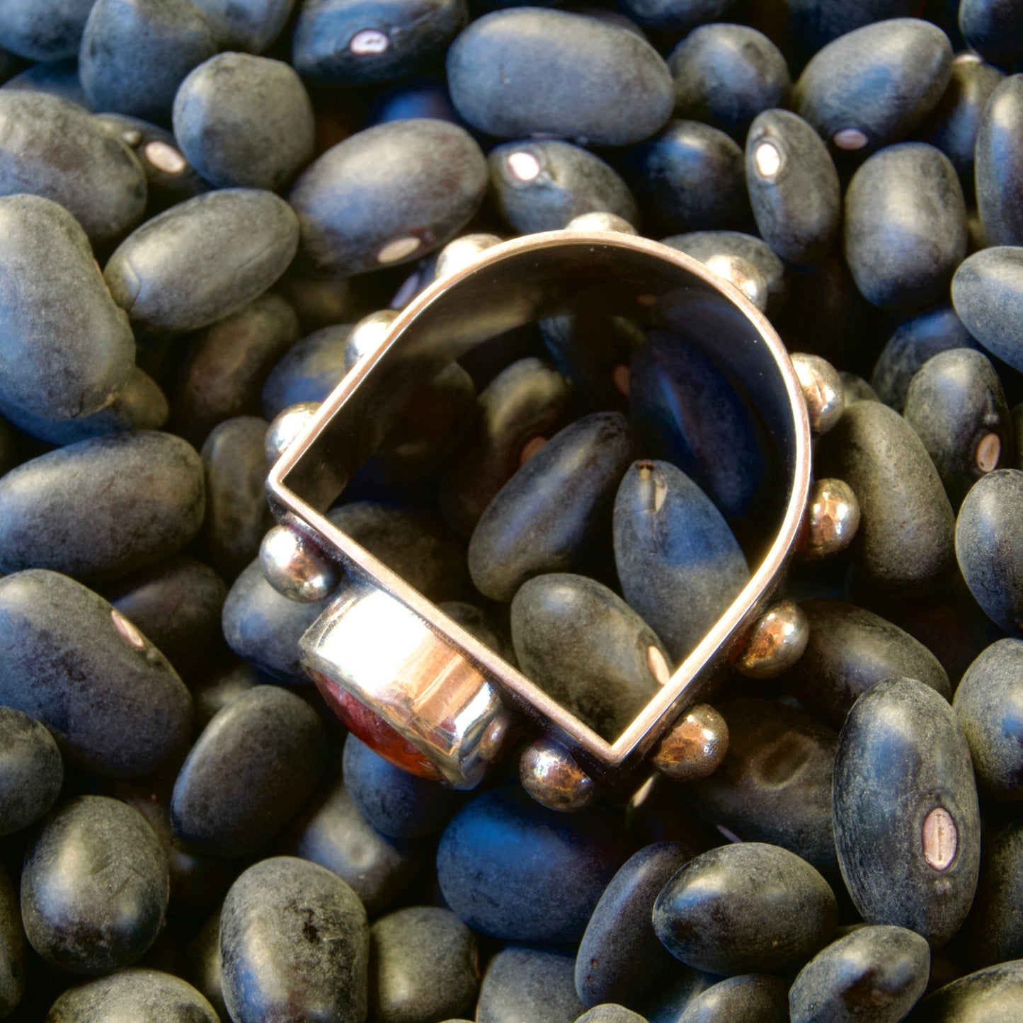 Rebel's Flame-Fire Opal Ring