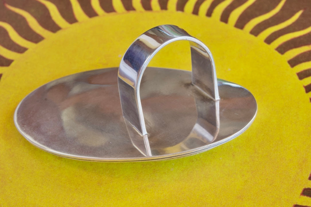 Malachite Ripples Ring