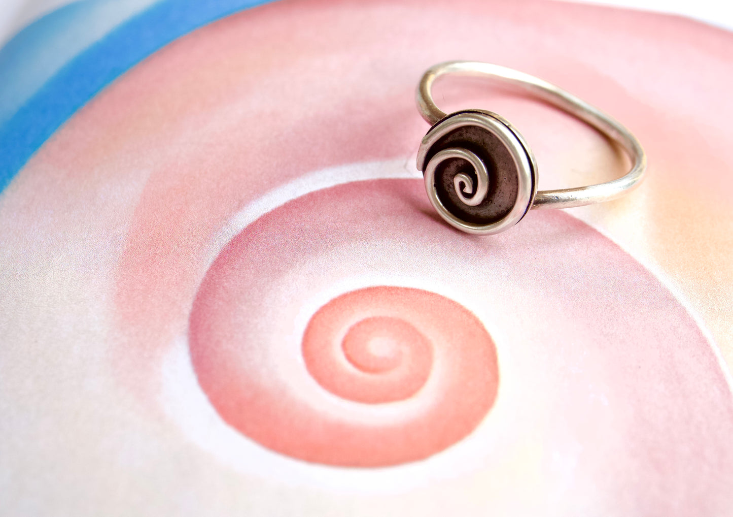 Mini Spiral Ring