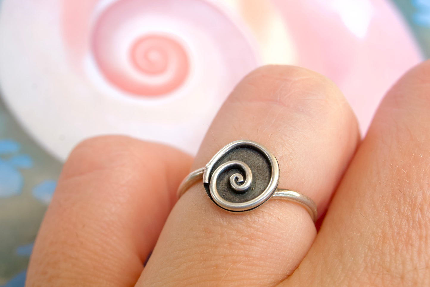 Mini Spiral Ring