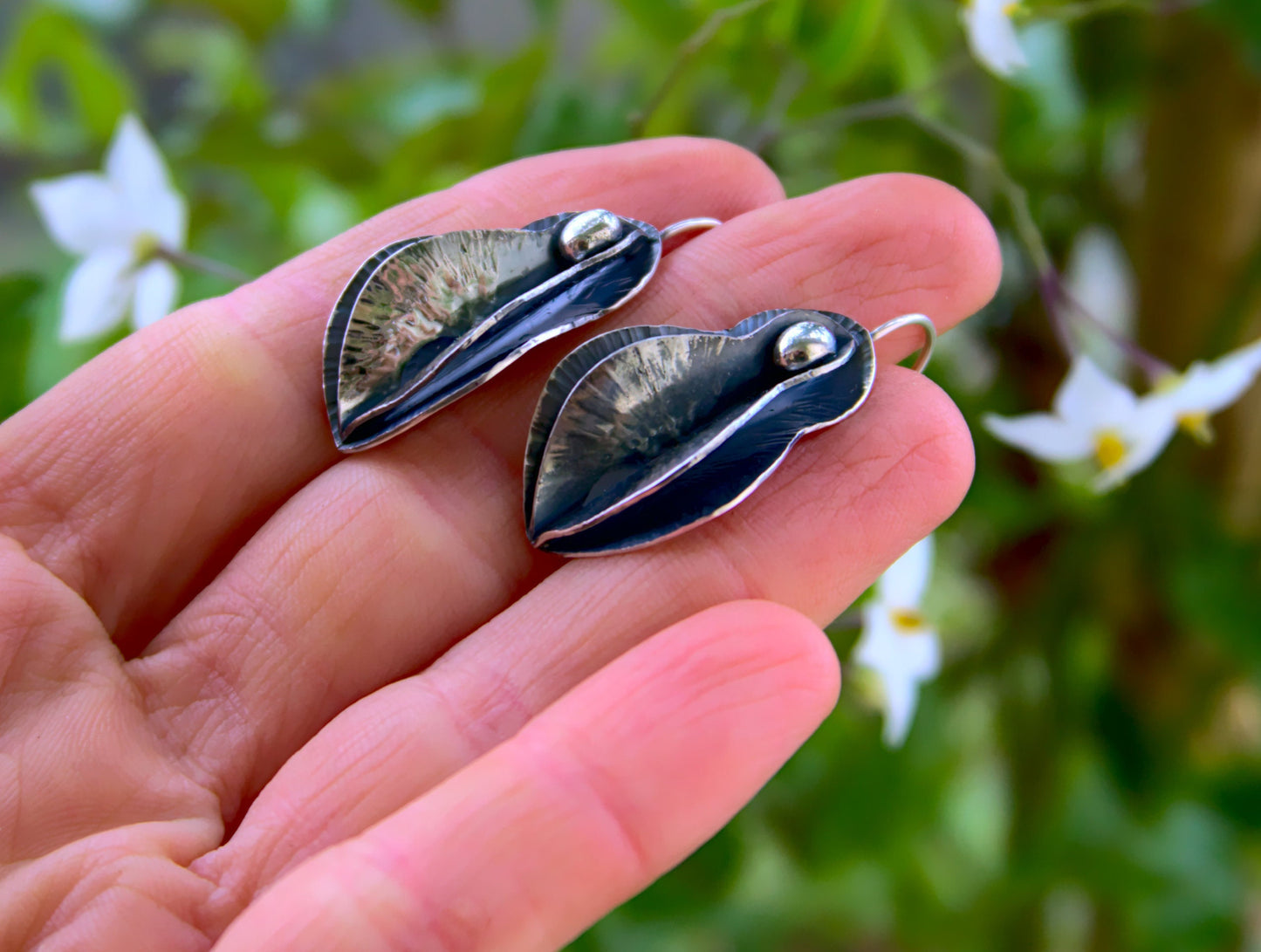 Sculptural Yoni Earrings