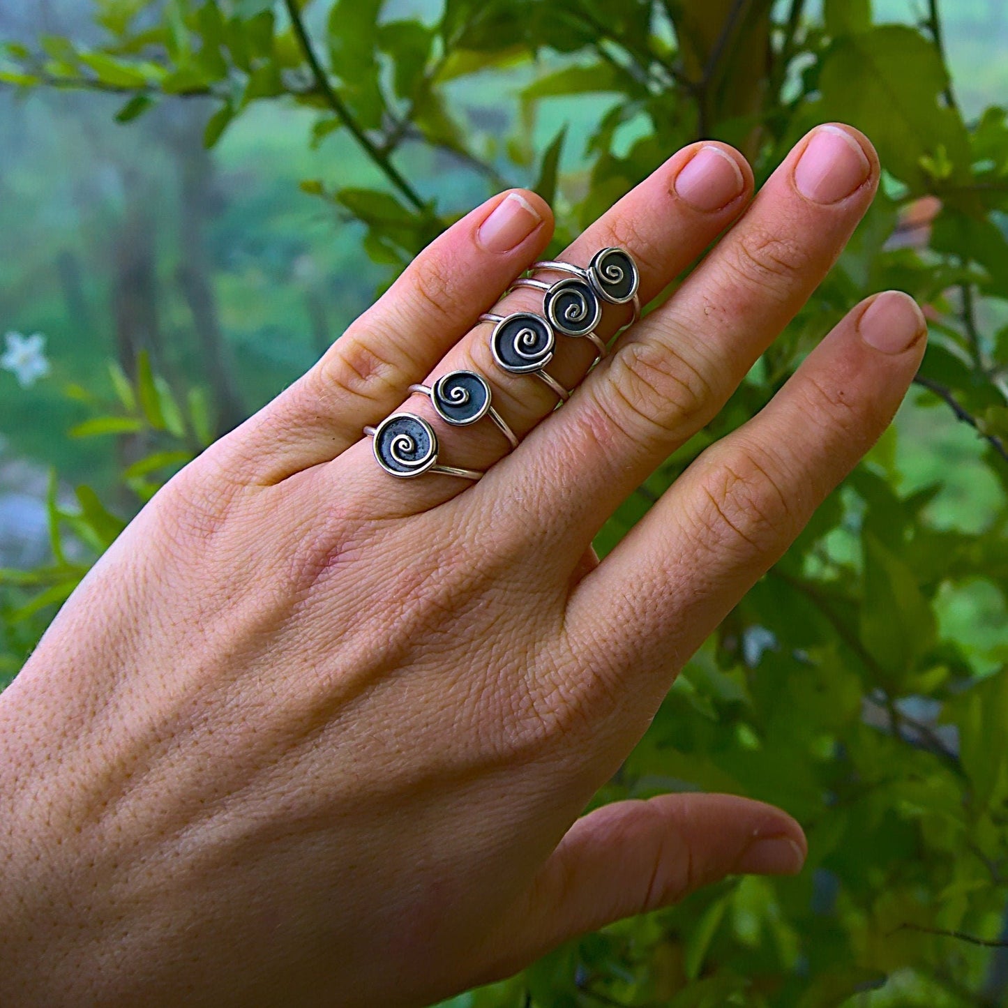 Mini Spiral Ring