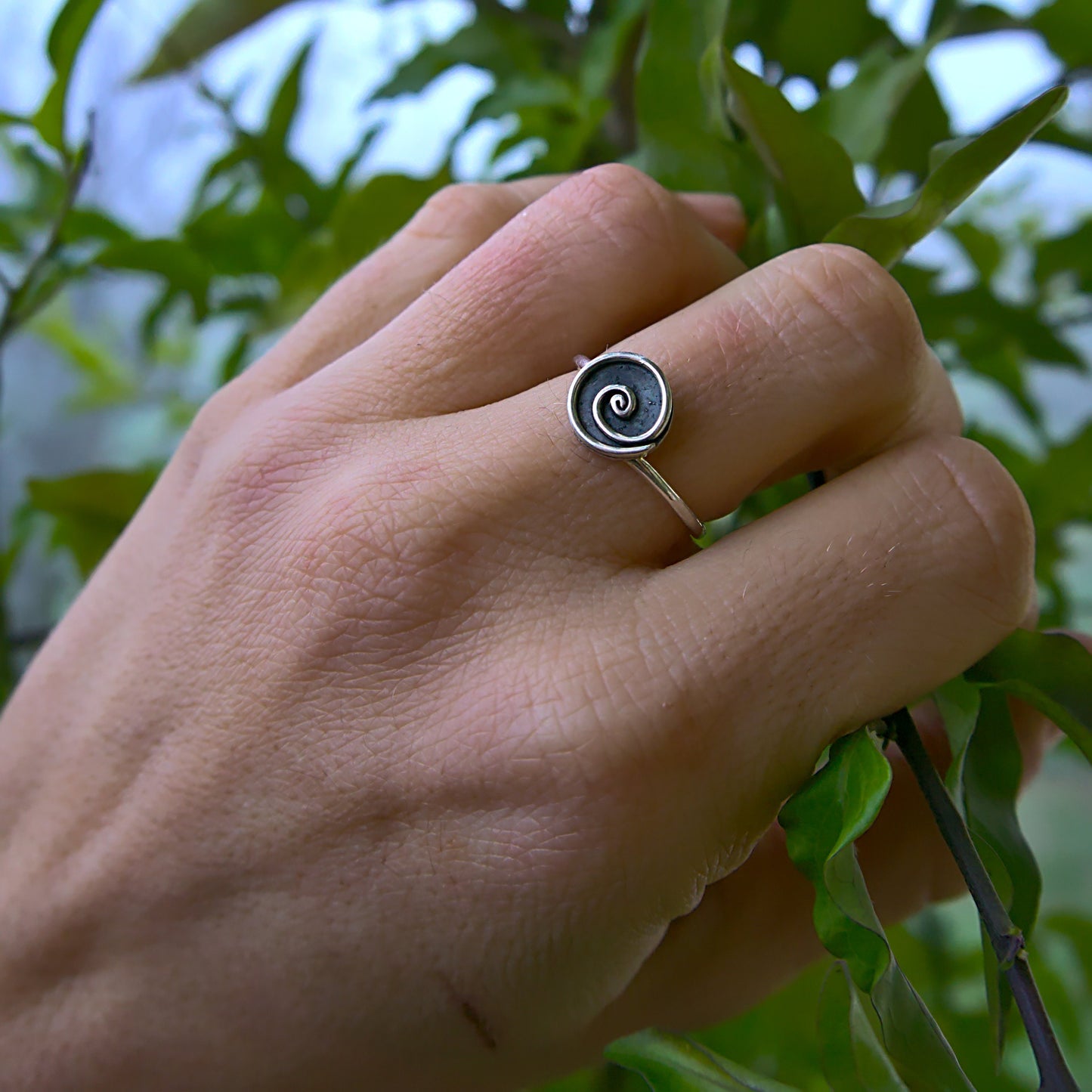 Mini Spiral Ring