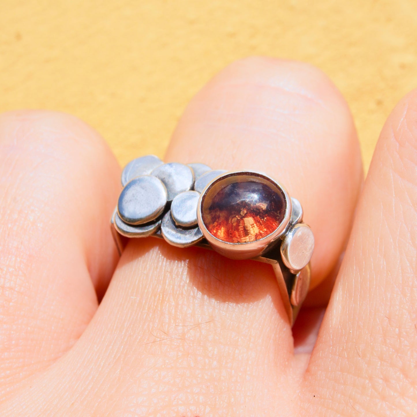 Amongst the Pebbles Opal Ring