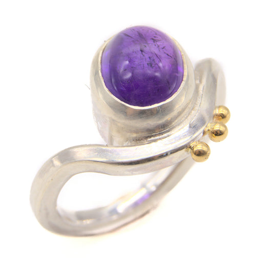 Amethyst Flow Ring