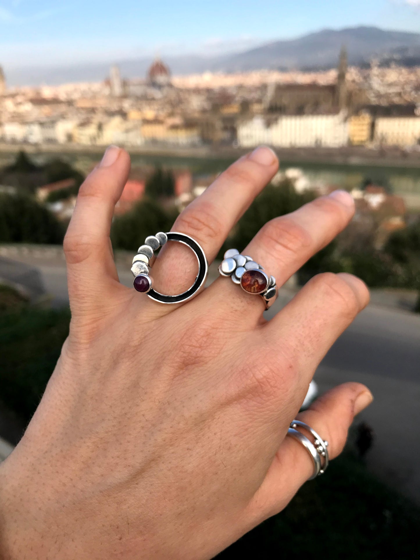 Amongst the Pebbles Opal Ring