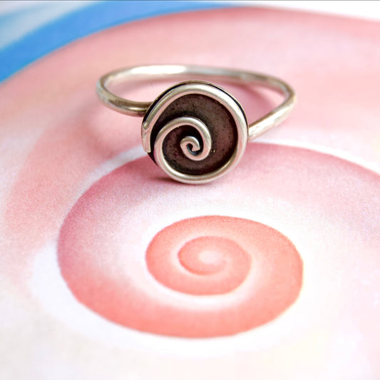 Mini Spiral Ring