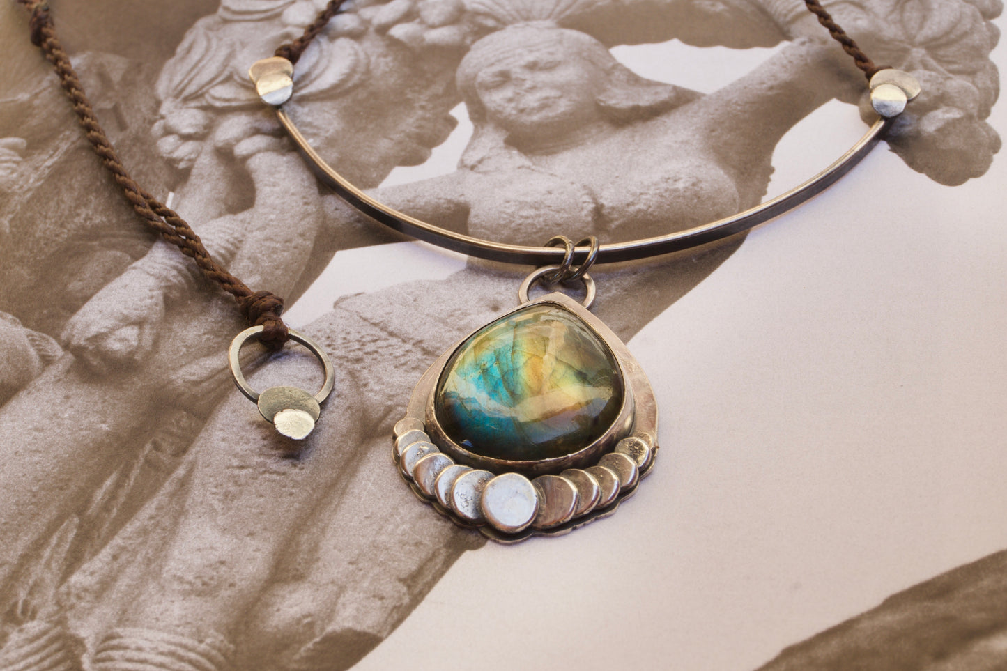 "Phases" Labradorite Necklace