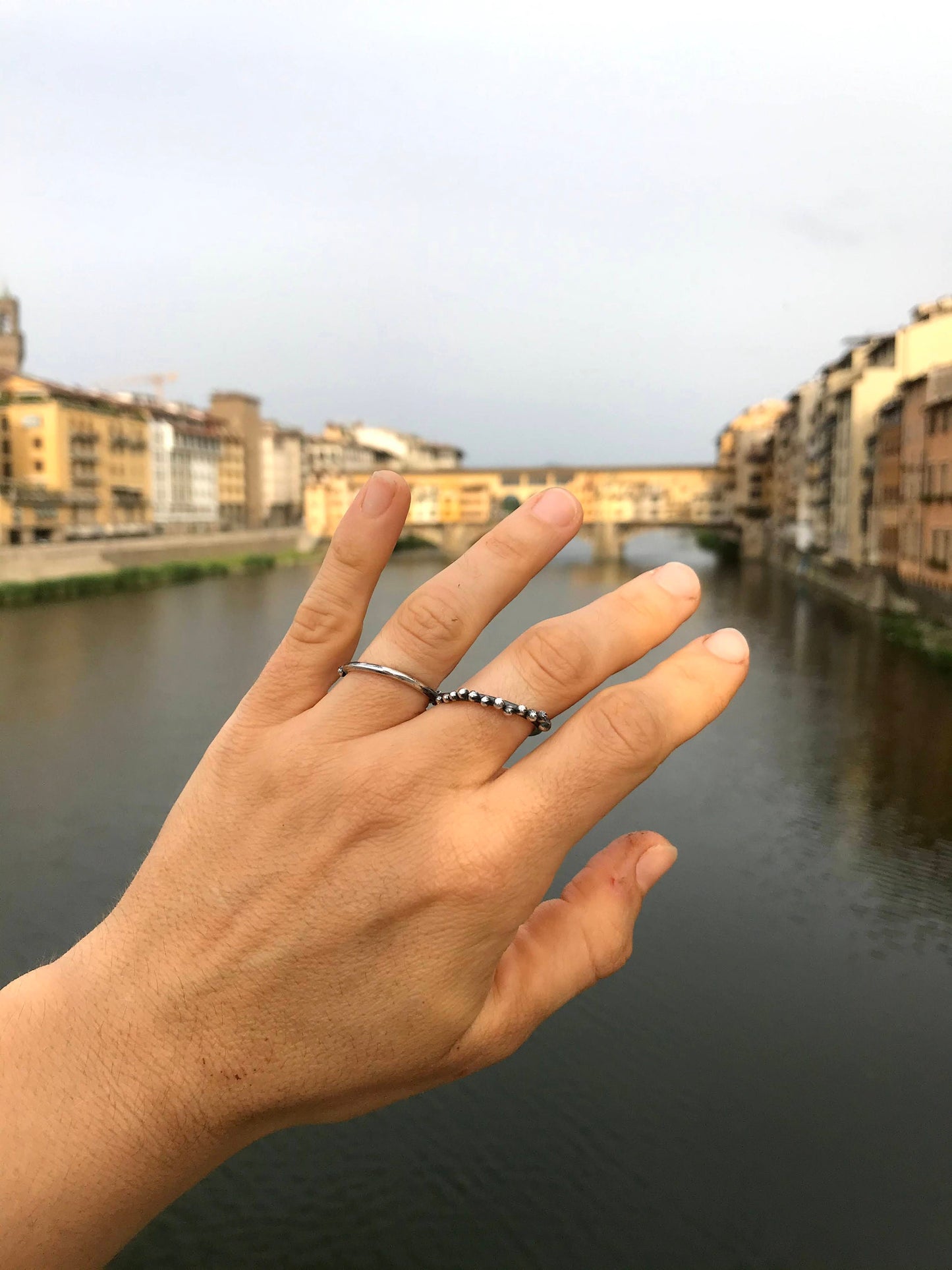 Infinity Two Finger Ring
